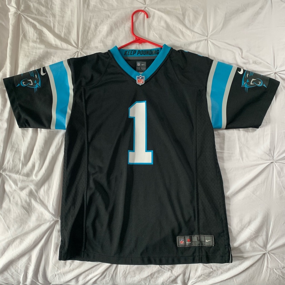 Carolina Panthers NEWTONS Jersey - boys large